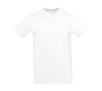 SOL'S Men's Sublima T-Shirt in White | Size: Small SOL'S White S