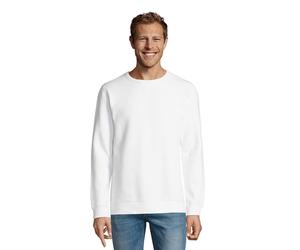 SOL'S Men's Sully Sweatshirt in White | Size: 2XL SOL'S White 2XL