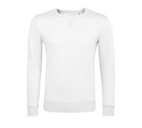 SOLS Unisex Adults Sully Sweatshirt (White) - Size Small