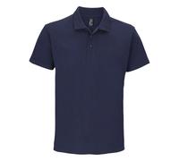 Summer II Pique Short Sleeve Polo Shirt SOL'S Navy L
