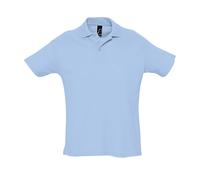 SOLS Mens Summer II Pique Short Sleeve Cotton Polo Shirt 21 PC318