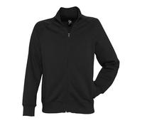 SOLS Mens Sundae Full Zip Sweat Jacket (Black) - Size Large