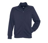 (2XL, Navy) SOLS Mens Sundae Full Zip Sweat Jacket