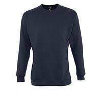 (L, Navy) SOLS Unisex Supreme Sweatshirt
