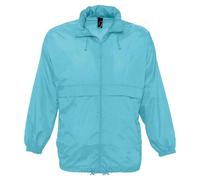 SOL'S Men's Surf Windbreaker in Mid Blue | Size: Large SOL'S Mid Blue L