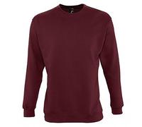 SOLS Mens Unisex Supreme Sweatshirt (Burgundy) - Size X-Small