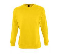 SOLS Mens Unisex Supreme Sweatshirt (Gold) - Size X-Small
