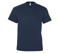 SOL'S Men's Victory V Neck Short Sleeve T-Shirt in Navy | Size: 2XL SOL'S Navy 2XL