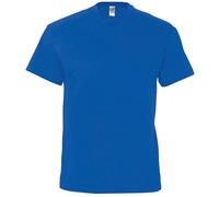 (2XL, Royal Blue) SOLS Mens Victory V Neck Short Sleeve T-Shirt