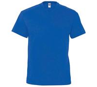 SOL'S Men's Victory V Neck T-Shirt in Blue | Size: Medium SOL'S Blue M