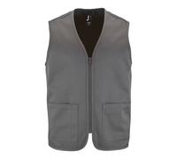 SOL'S Men's Wallace Gilet in Charcoal | Size: Large SOL'S Charcoal L