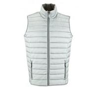 Wave Padded Water Repellent Bodywarmer/Gilet SOL'S Grey M