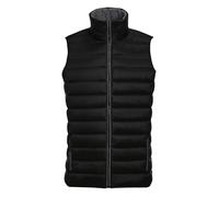 Wave Padded Water Repellent Bodywarmer Gilet SOL'S Black M