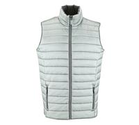 Wave Padded Water Repellent Bodywarmer/Gilet SOL'S Grey L
