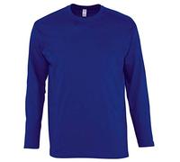 SOLS Monarch L/S T-Shirt Colour Ultramarine Size L