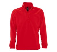 SOLS Ness Unisex Mens/Womens Zip Neck Warm Anti-Pill Fleece PC345
