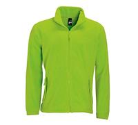 SOLS North Fleece Jacket Colour Lime Size 3XL