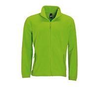 SOLS North Fleece Jacket Colour Lime Size XL