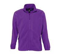 SOL'S North Fleece Jacket Dark Purple 4XL