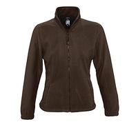 SOLS Women's North Fleece Lining, Chocolate Oscuro (Dark Chocolate), XXL