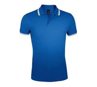 SOLS Pasadena Polo Shirt Colour Royal/white Size L