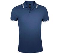 SOL'S Pasadena Tipped Cotton Piqué Polo Shirt 10+ Colours