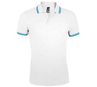 SOL'S Pasadena Tipped Cotton Piqué Polo Shirt 10+ Colours