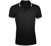 SOL'S Pasadena Tipped Cotton Piqué Polo Shirt 10+ Colours