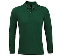Long Sleeve Cotton Pique Polo SOLs Perfect Shirt S-3XL
