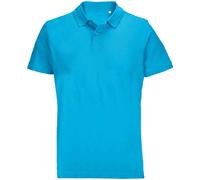 SOL'S Pulse Pique Polo Shirt in Aqua | Size: Small SOL'S Aqua S