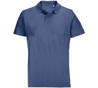 SOL'S Pulse Pique Polo Shirt in Mid Blue | Size: Medium SOL'S Mid Blue M