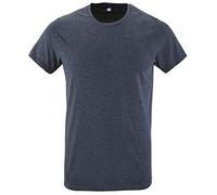 SOLs Regent Fit T-Shirt Colour Heather denim Size XL