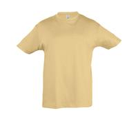 SOL'S Regent Short Sleeve T-Shirt in Light Sand | Size: 6 Years SOL'S Light Sand 6 Years
