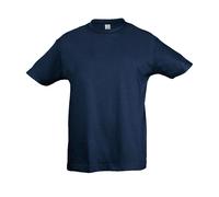 SOL'S Regent Short Sleeve T-Shirt in Mid Blue | Size: 4 Years SOL'S Mid Blue 4 Years