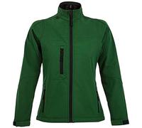 SOL'S Women's Roxy Softshell Jacket, Green Bottle, M