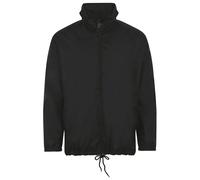 SOL'S Shift Showerproof Windbreaker Jacket in Black | Size: XS SOL'S Black XS