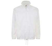 SOL'S Shift Showerproof Windbreaker Jacket in White | Size: XS SOL'S White XS