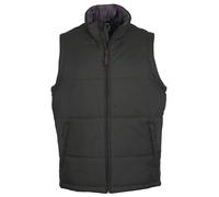 SOLs Showerproof Bodywarmer BLACK RED GREEN or BLUE Warm Gilet Vest S - 5XL