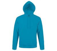 SOLS Snake Unisex Hooded Sweatshirt / Hoodie (Aqua) - Navy - Size Large