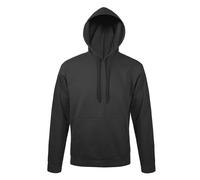 SOLS Snake Unisex Hooded Sweatshirt / Hoodie (Dark Grey) - Size Large