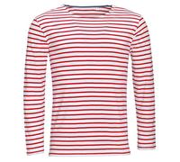 SOL'S SOL01402 Men's Marine Long Sleeve Striped T-Shirt
