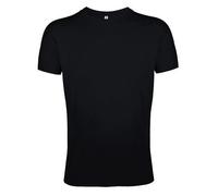 SOL's SOLS Mens Regent Slim Fit Short Sleeve T-Shirt Charcoal Marl M