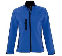 SOL's SOLS Womens/Ladies Roxy Soft Shell Jacket (Breathable, Windproof And Water Resistant) Abyss Blue M