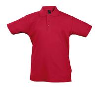 SOL'S Summer II Pique Polo Shirt in Red | Size: 12 Years SOL'S Red 12 Years