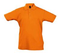 SOL'S Summer II Polo Shirt in Orange | Size: 12 Years SOL'S Orange 12 Years