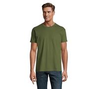 SOLS Men's Imperial T-Shirt, Khaki Dark, L