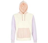 SOLS Unisex Adult Collins Contrast Organic Hoodie (Off White) - Size Small