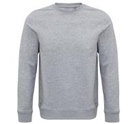 (M, Grey Marl) SOLS Unisex Adult Comet Organic Sweatshirt