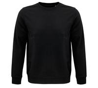 SOLS Unisex Adult Comet Organic Sweatshirt (Black) - Size Small