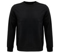 (XS, Black) SOLS Unisex Adult Comet Organic Sweatshirt